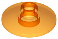 Lego (N) ~ Dish 2 x 2 Inverted (Radar) ~ [Trans-Orange]