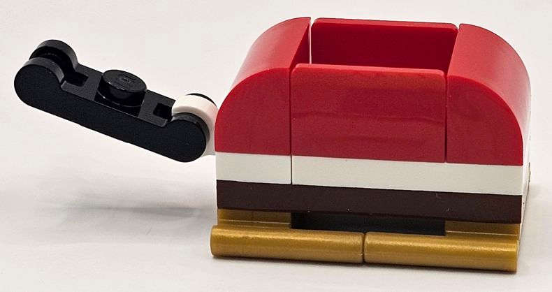 Lego NEW - Advent 2023 City (Day 23) - Santa Sleigh Trailer