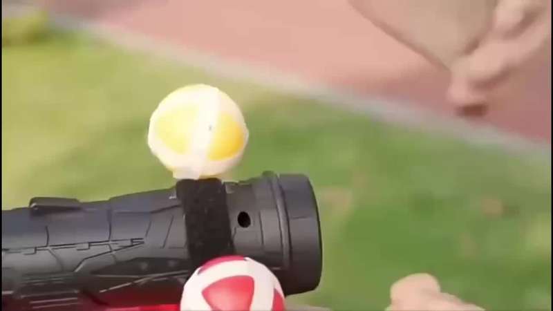 Toy Weapons Style 1 Launcher  Add  1 Glove  Add  3 Inflatable Balls  Add  Target