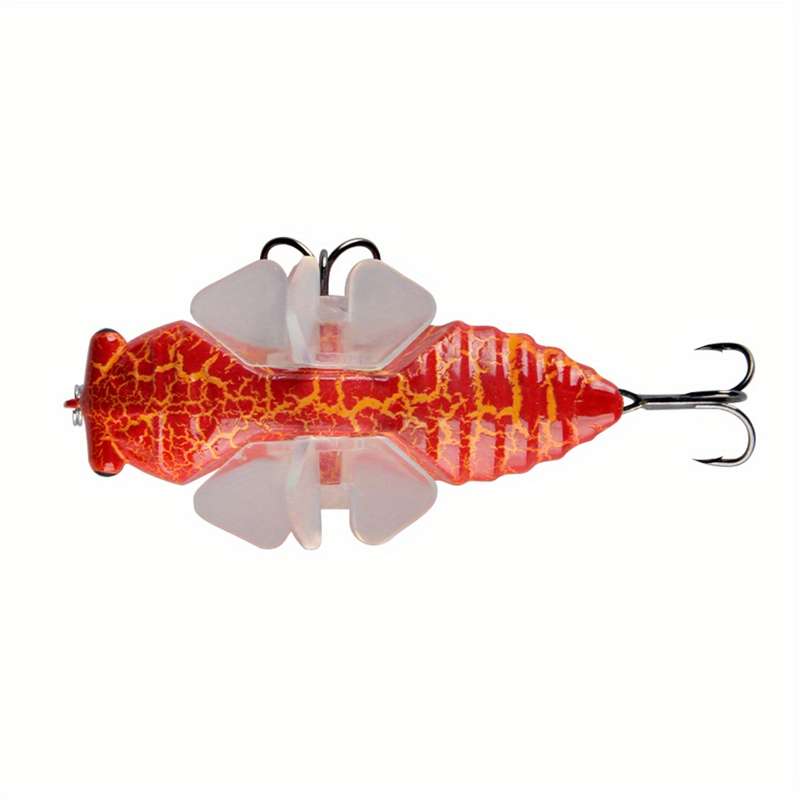 1pc Catch More Fish with Life Bionic Cicada Shape Fishing Bait Hard Artificial Fish Lure with Rot