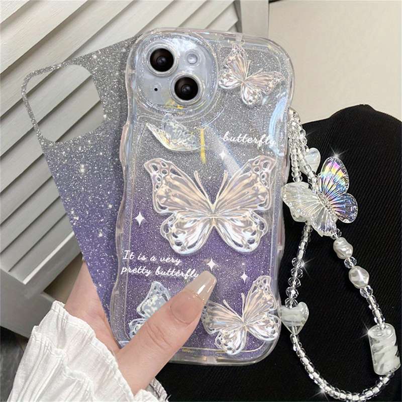 1Pc Light Blue For iPhone 14 Pro Max Phone Case Phone Cover