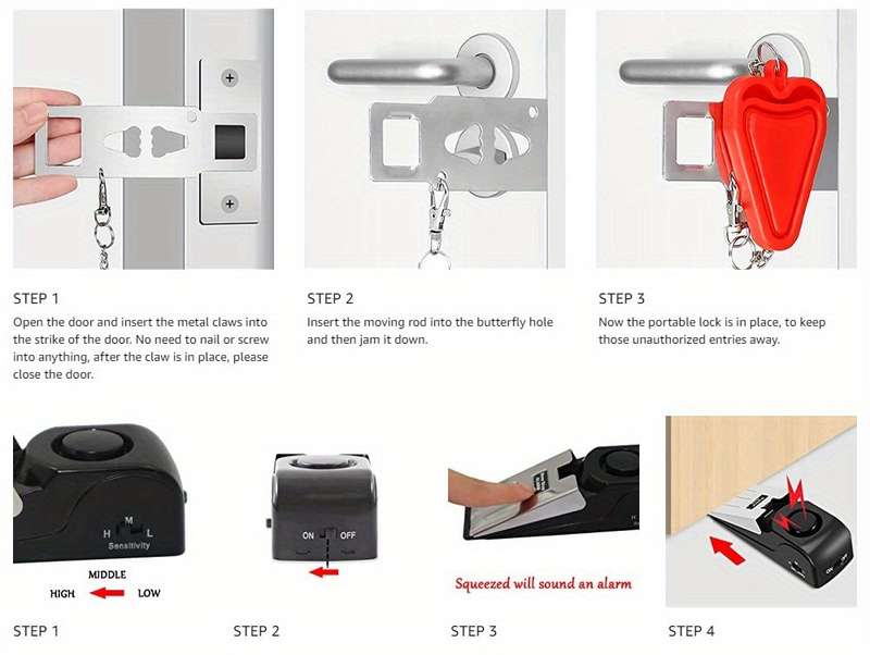 Lock Items Red Add  Black