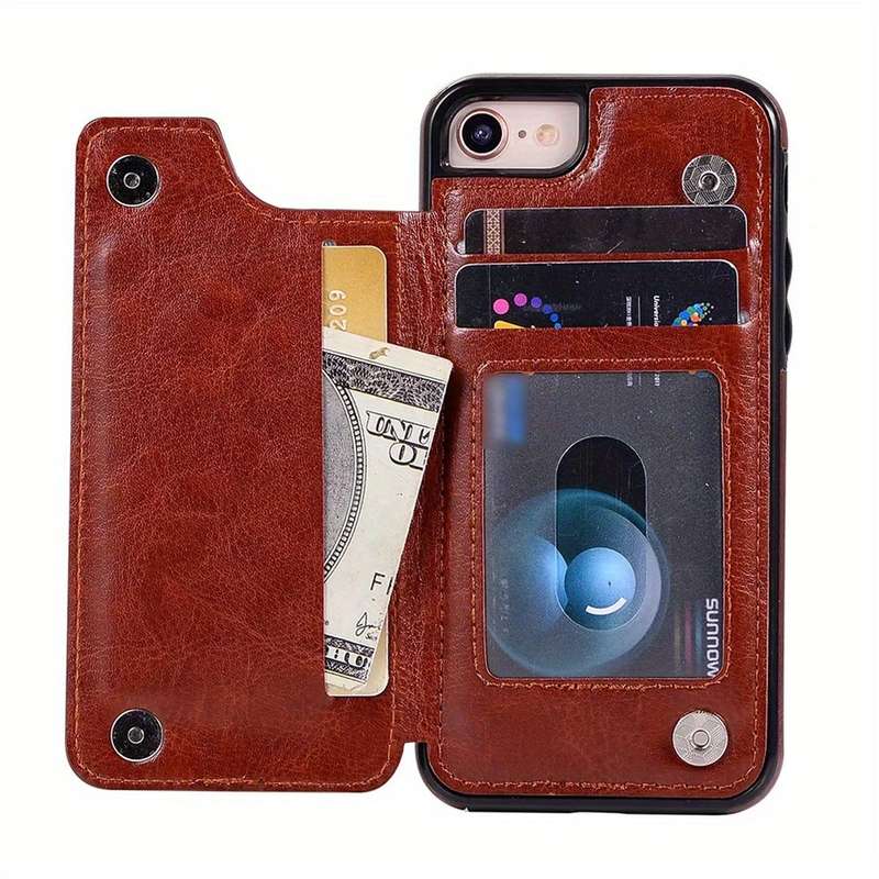 1Pc Brown For iPhone 7   8   Se2020   Se2022 Phone Case Phone Cover