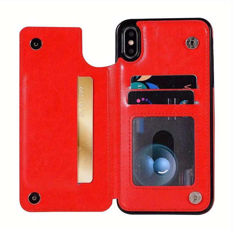 1Pc Red For iPhone Xs Max Phone Case Phone Cover