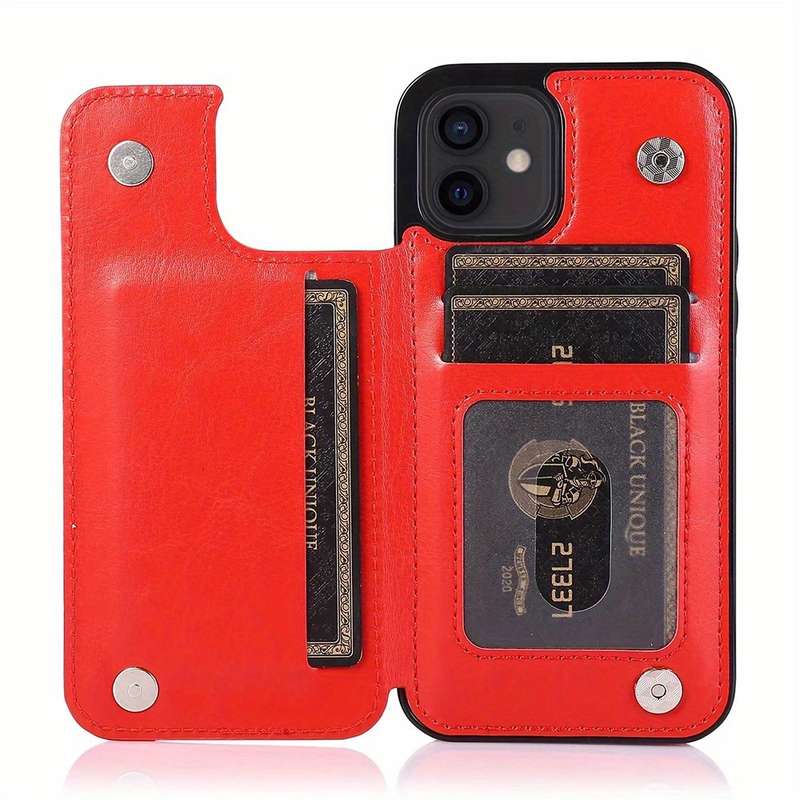 1Pc Red For iPhone 12   12Pro Phone Case Phone Cover