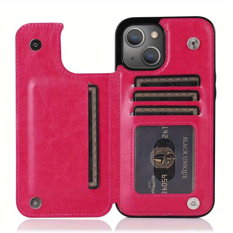 1Pc Rose Color For iPhone 14 Plus Phone Case Phone Cover