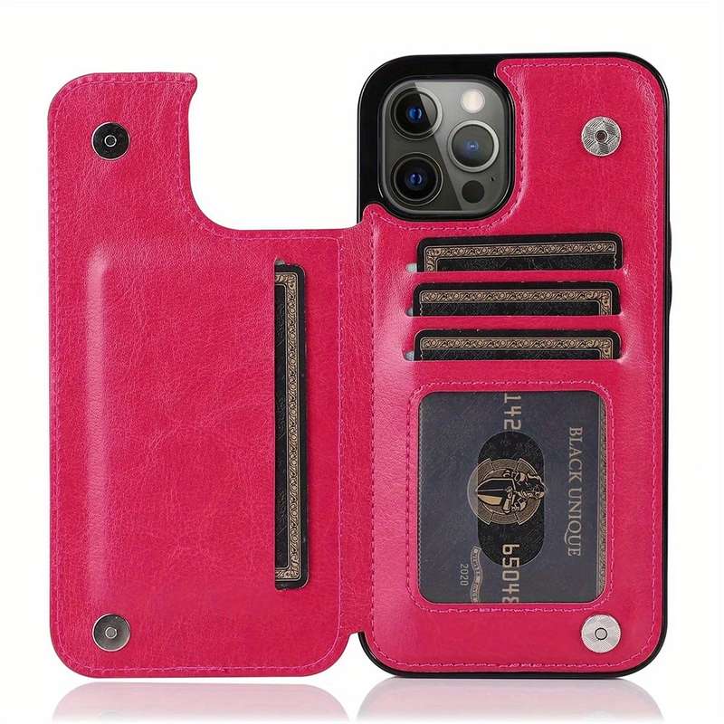 1Pc Rose Color For iPhone 12 Pro Max Phone Case Phone Cover