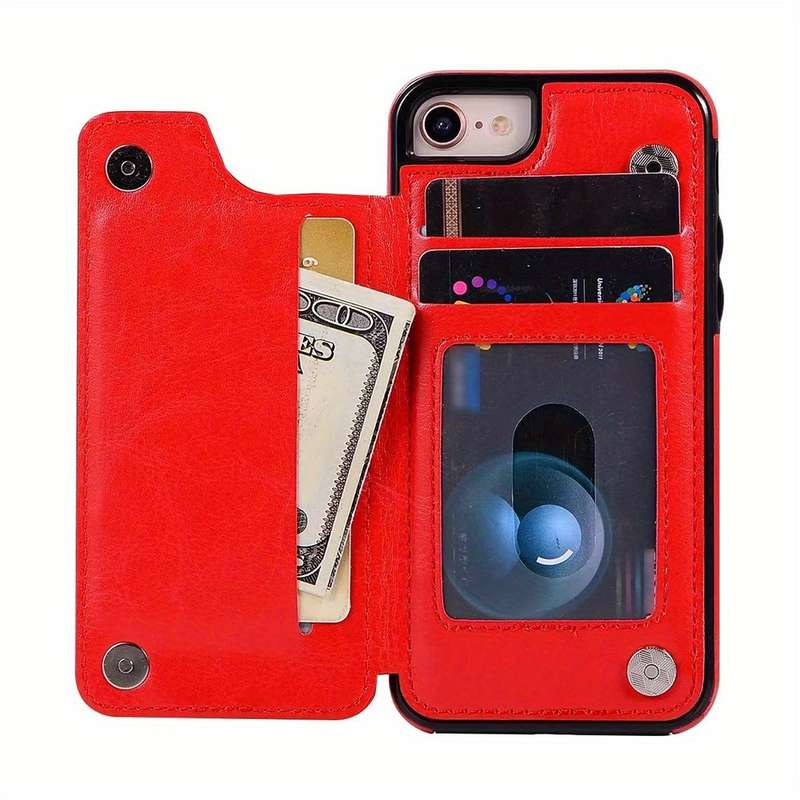1Pc Red For iPhone 7   8   Se2020   Se2022 Phone Case Phone Cover