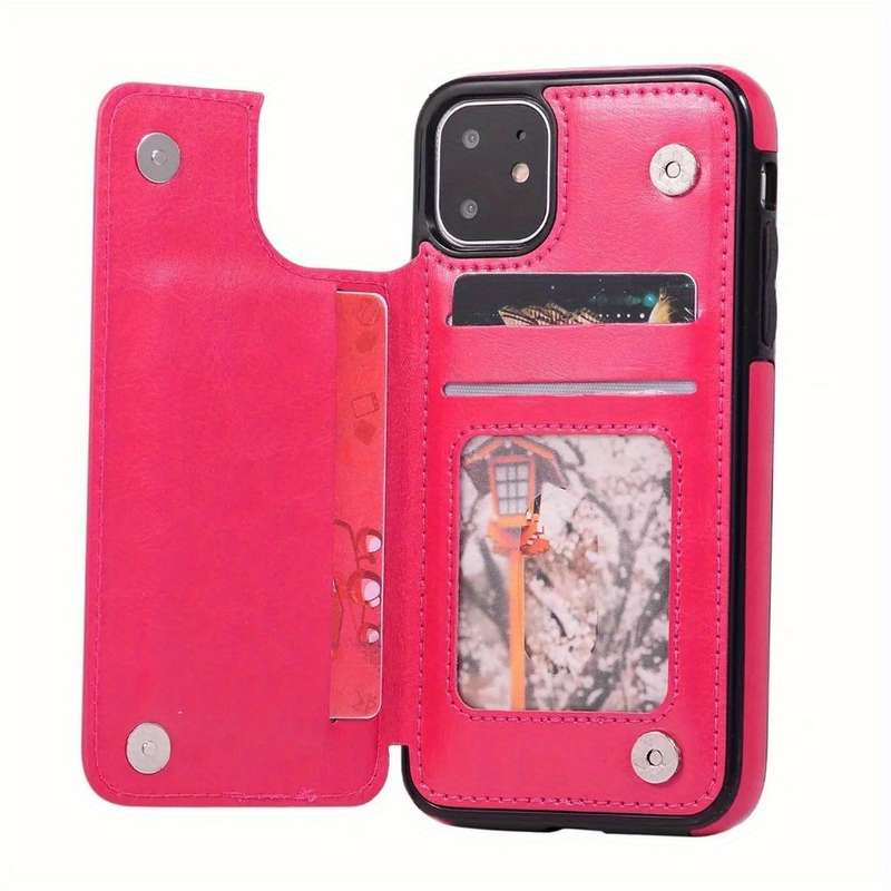1Pc Rose Color For iPhone 11 Phone Case Phone Cover