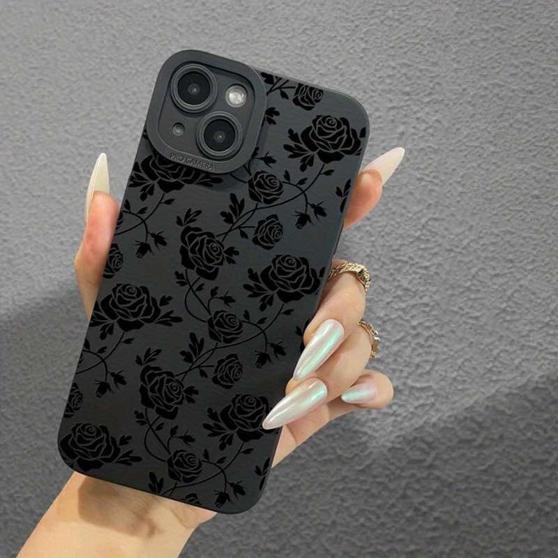 1Pc Black For iPhone 12 Mini Phone Case Phone Cover