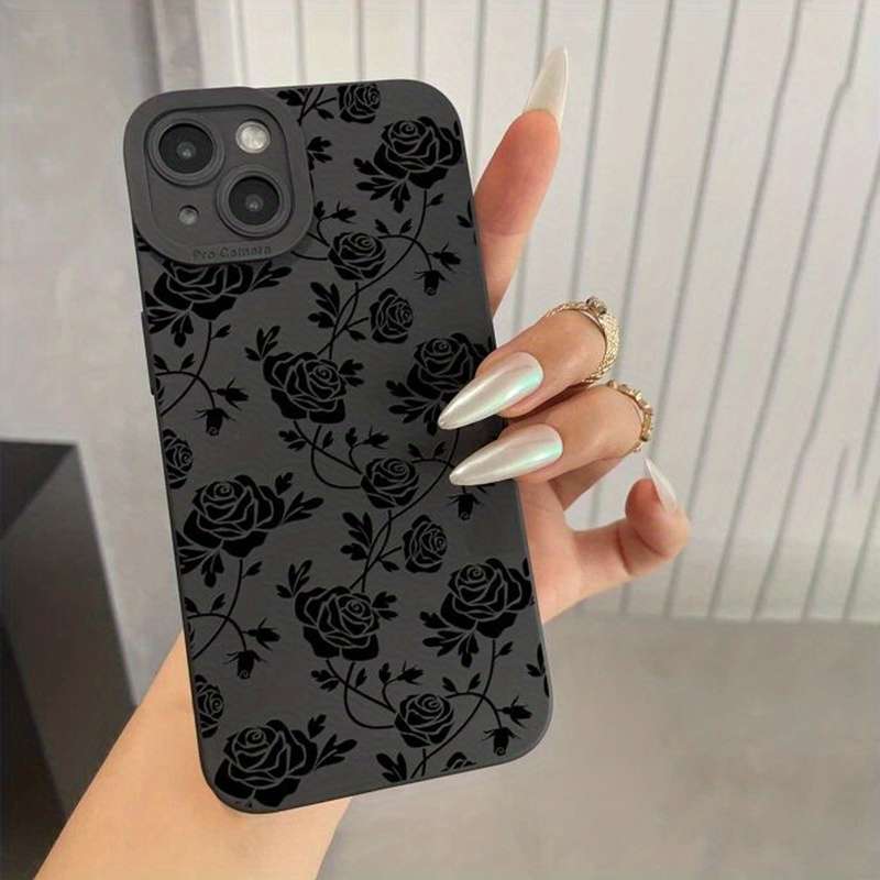 1Pc Black For iPhone 12 Mini Phone Case Phone Cover