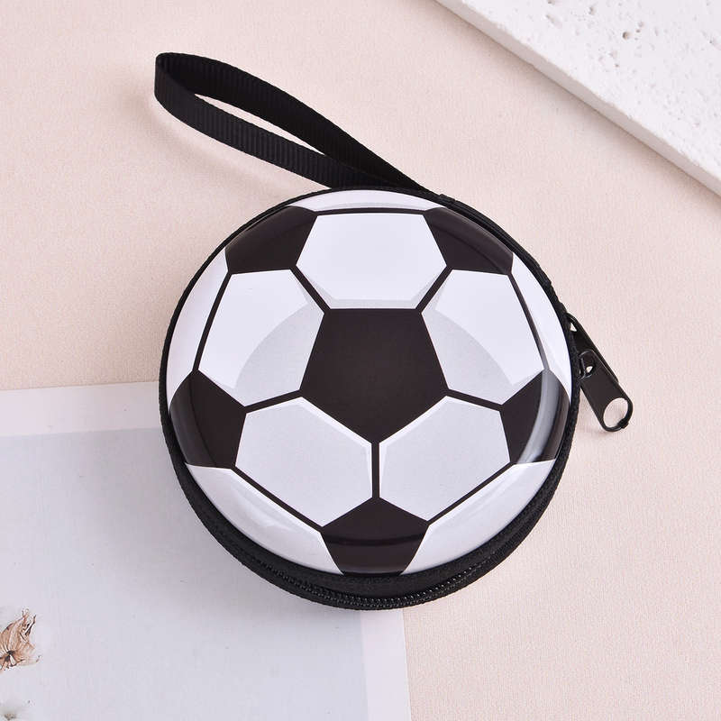 1pc Football Zipper Coin Purse Wallet For Birthday Gifts