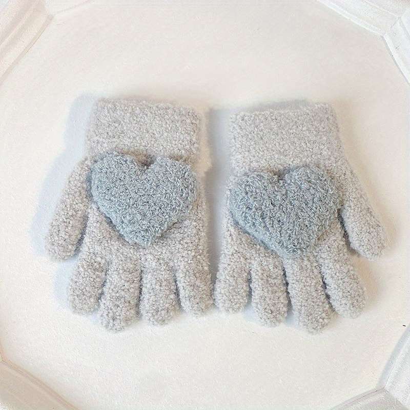 Winter Gloves Color Blue