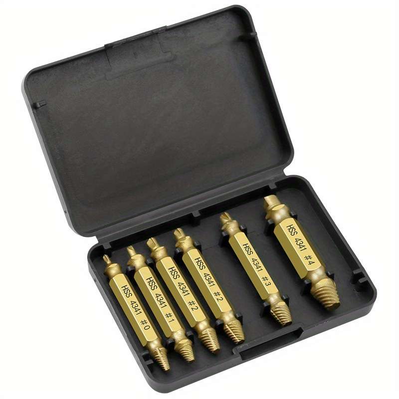 Screwdriver Bit Tool Set Color Golden