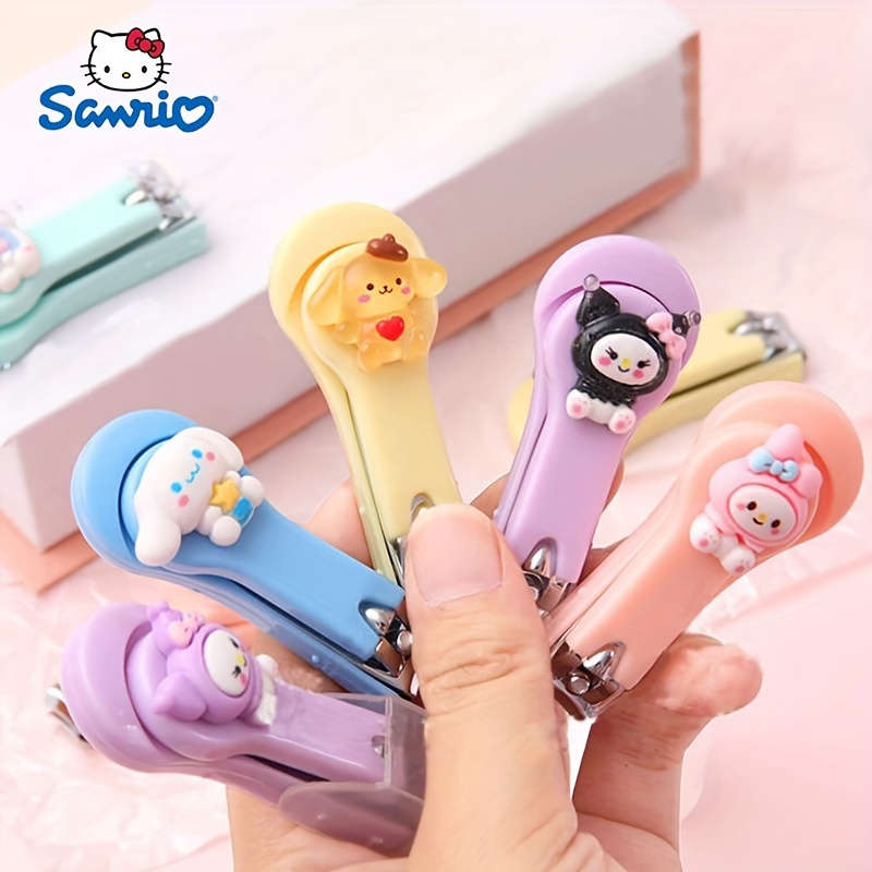 1 Pack Sanrio Cartoon Nail Clippers Portable Folding Trimmer