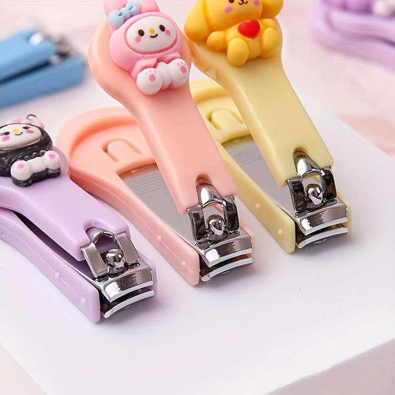 1 Pack Sanrio Cartoon Nail Clippers Portable Folding Trimmer