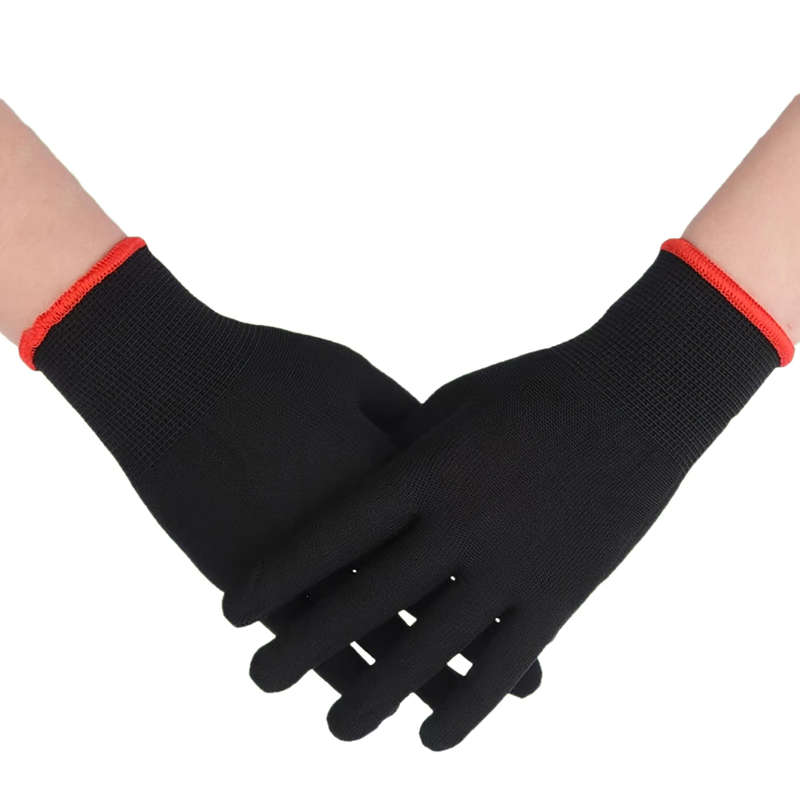 Work Gloves Style 3 Pairs Of Black Gloves