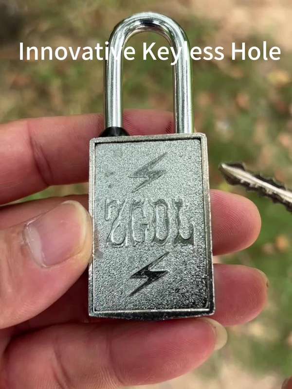 Lock Color Silver 1 Lock 2 Keys