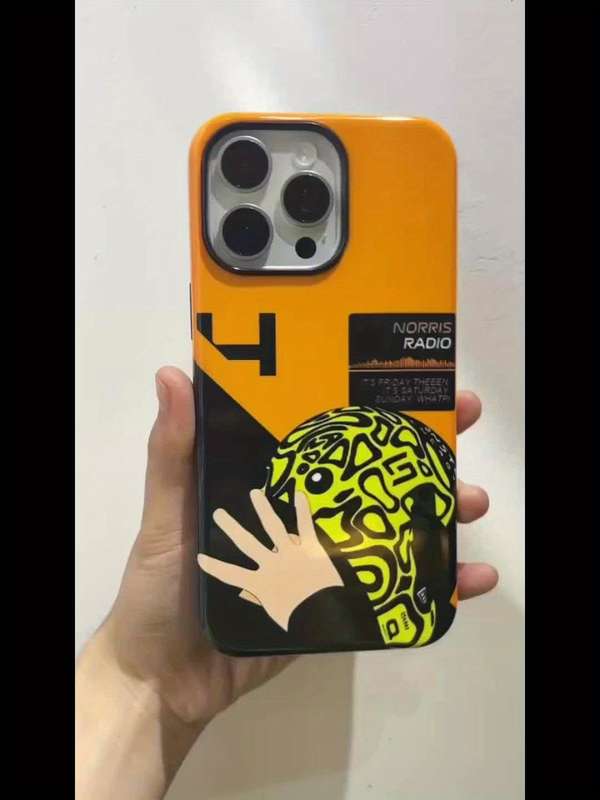 1Pc Mixed Color For iPhone 7 Plus 8 Plus No 4 Norris Phone Case