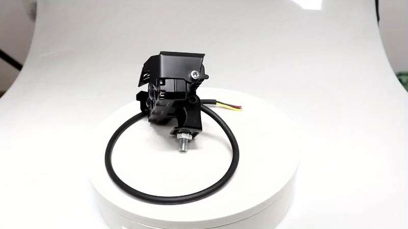 1pc LED Auxiliary Spotlight for Motor Vehicles Dual Color Hi Low Beam 3000+ Lumens