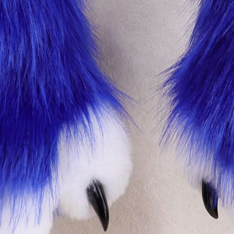 Winter Gloves Color Blue