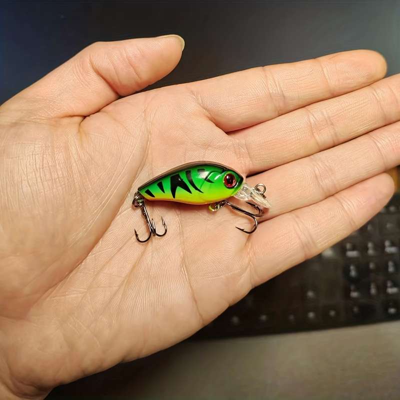 1pc Lua Crankbait Fishing Lure 4.57cm Realistic Imitation Bait Lightweight 3.8g for Freshwat