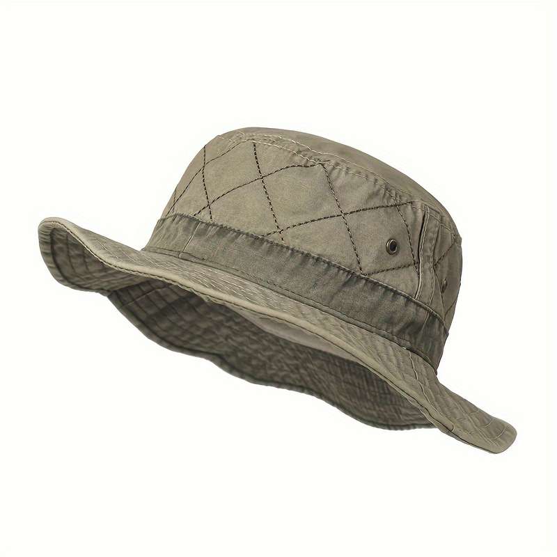 1pc Spring Summer Casual Bucket Hats for Men Women Washed Panama Hat Hiking Camping Outdoor Hat