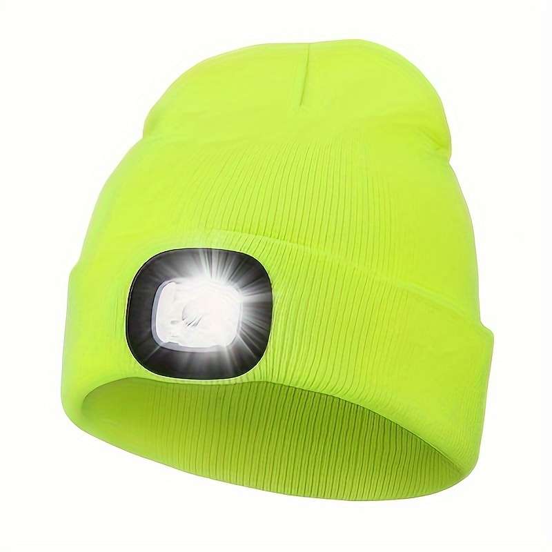 Winter Hat Color Fluorescent Yellow