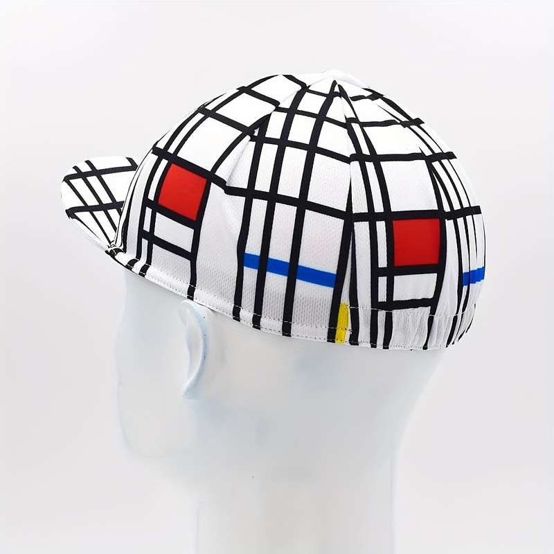 1pc Retro Men's Bike Cycling Cap Sport Outdoor Bicycle Visor Hat