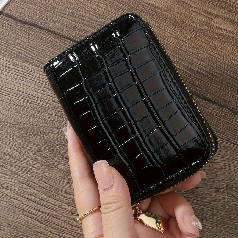 1pc New Card Bag Women's Large Capacity Card Holder Small Wallet Card Bag Coin Purse