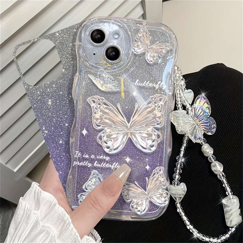 1Pc Light Blue For iPhone 14 Pro Max Phone Case Phone Cover