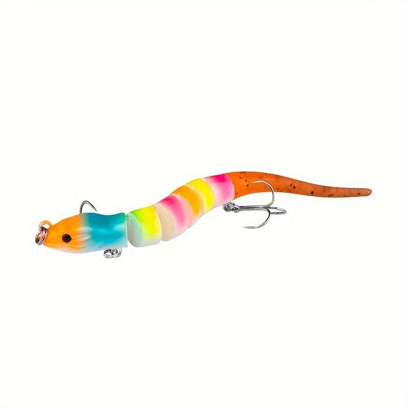 1pc Eel Swimbait 1.0cm 11.7g Slow Sinking Crankbait For Freshwater And Saltwater Trout And Bass