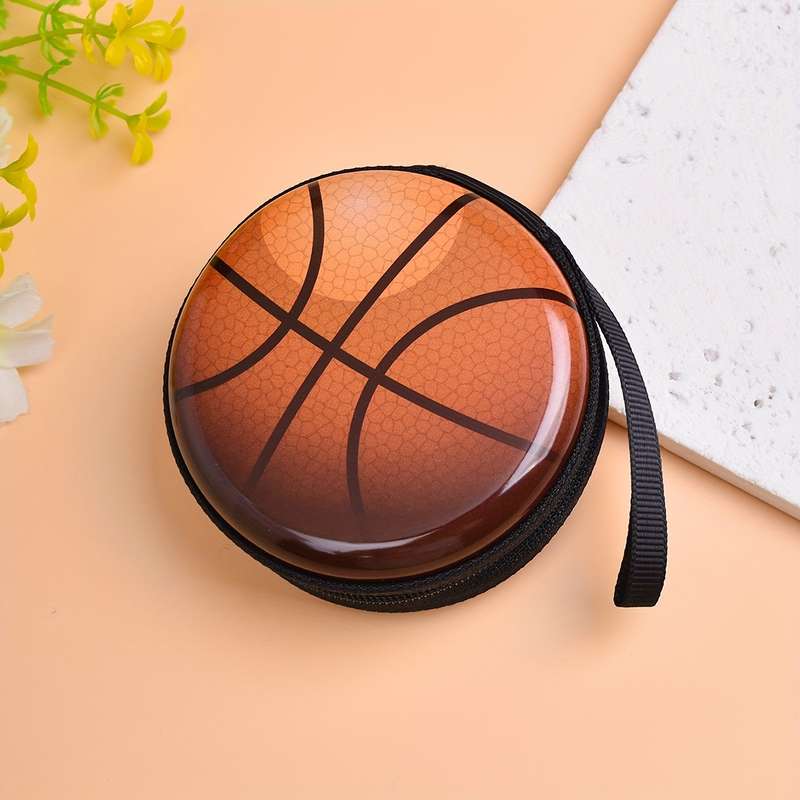 1pc Football Zipper Coin Purse Wallet For Birthday Gifts