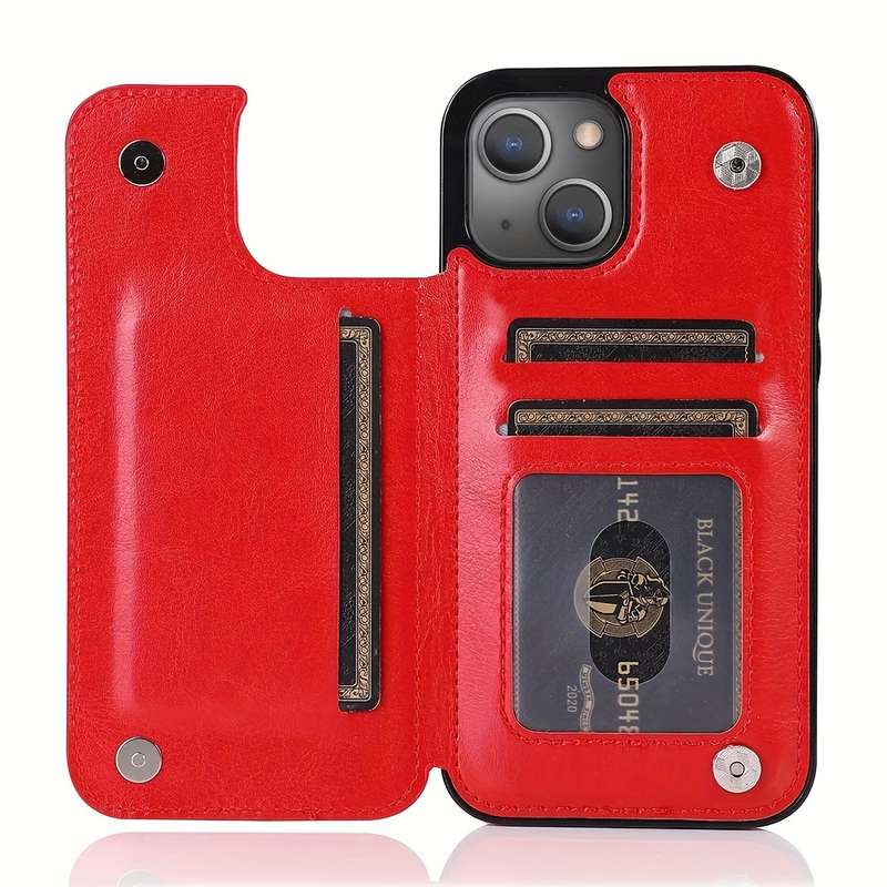 1Pc Red For iPhone 13 Phone Case Phone Cover