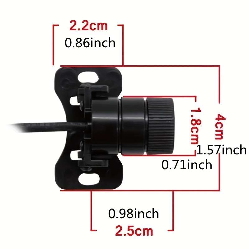 1pc Anti-collision Laser Fog Lamp Projection Lamp Tail Spotlight Car LED Retrofitted