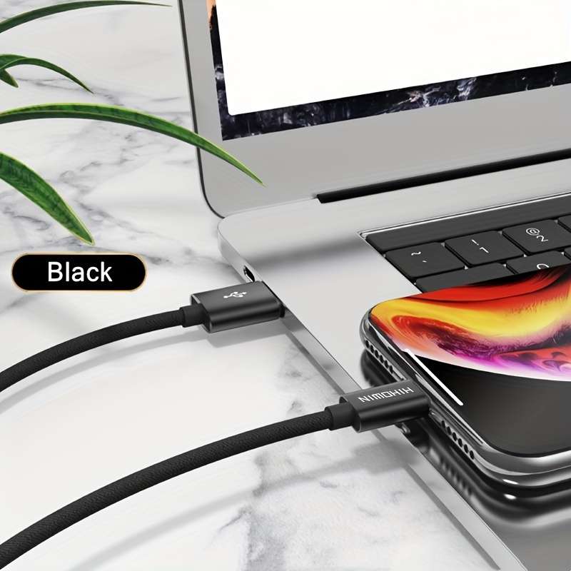 1pc Fast Charging Cable USB Data Synchronization Cable For 100cm IPhone 14 13 12 11 Pro Max SE
