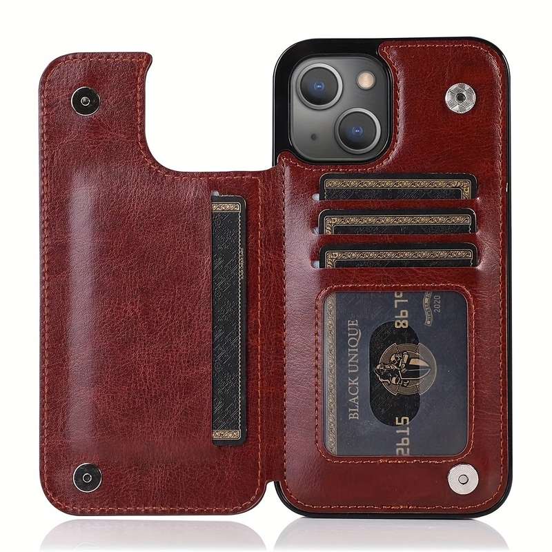 1Pc Brown For iPhone 15 Plus. Phone Case Phone Cover
