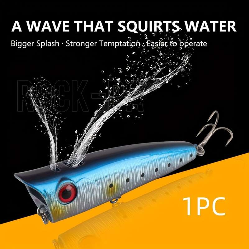 1pc 20g Spray Water Wave Climbing Wave Climbing Lure Water Surface System