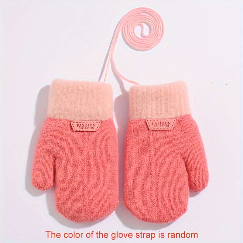Winter Gloves Color Dark Blue