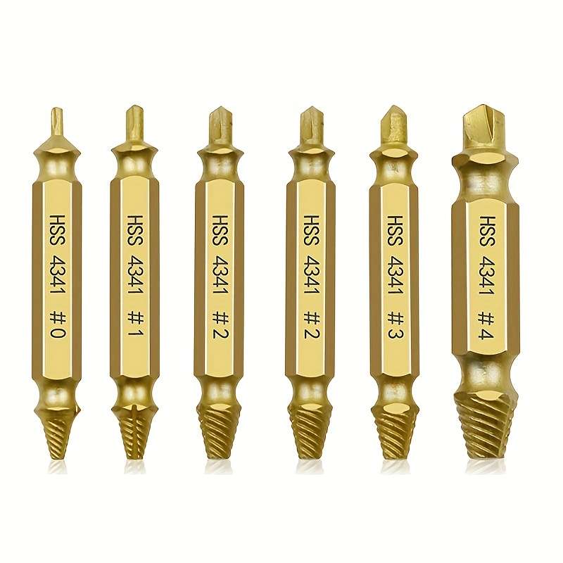 Screwdriver Bit Tool Set Color Golden