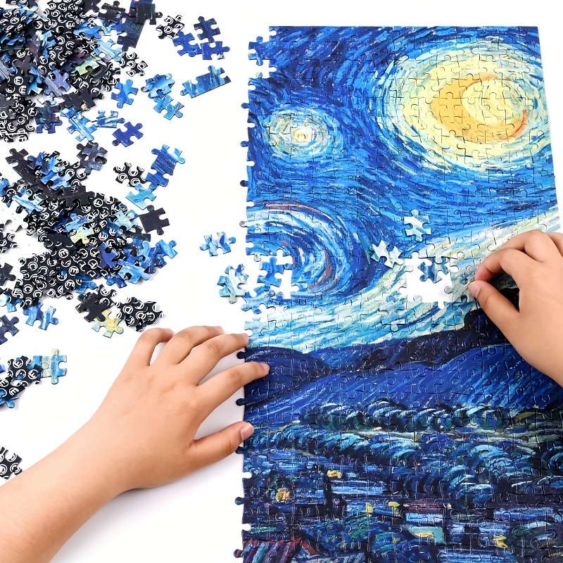1000pcs Puzzle Toy Christmas and Halloween Gift Landscape Cartoon Adult Relax Large