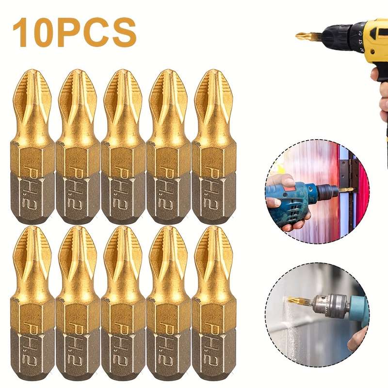 Screwdriver Bit Tool Set Quantity 10Pcs Set
