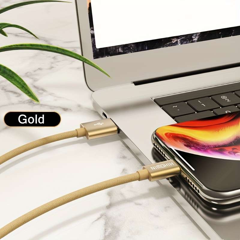 1pc Fast Charging Cable USB Data Synchronization Cable For 100cm IPhone 14 13 12 11 Pro Max SE