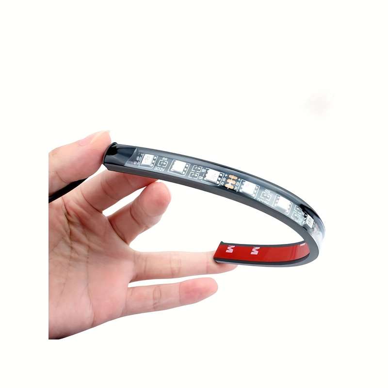 1pc  App Controlled RGB Car Ambient Lighting Kit 48LED USB-Powered Music Sync Footpa