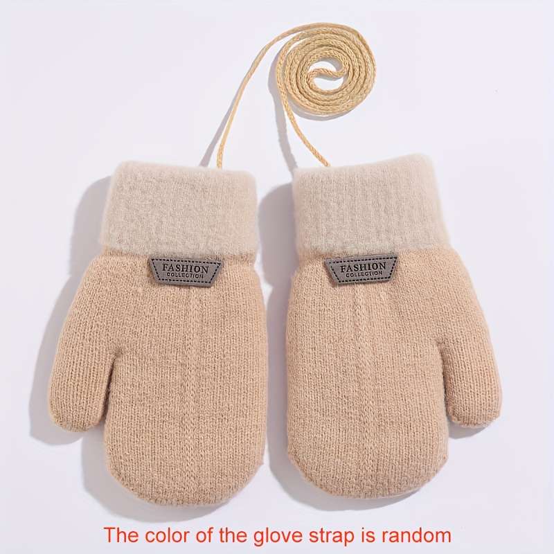 Winter Gloves Color Dark Blue