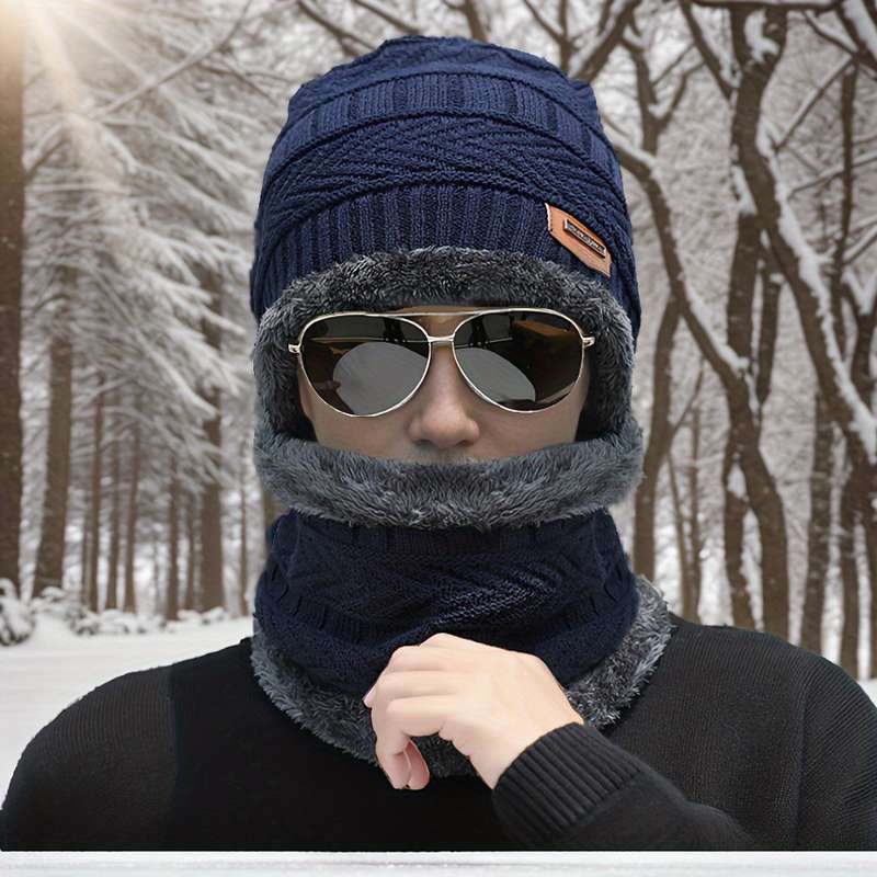 Winter Hat Size One Size Style Red Touch Screen Gloves