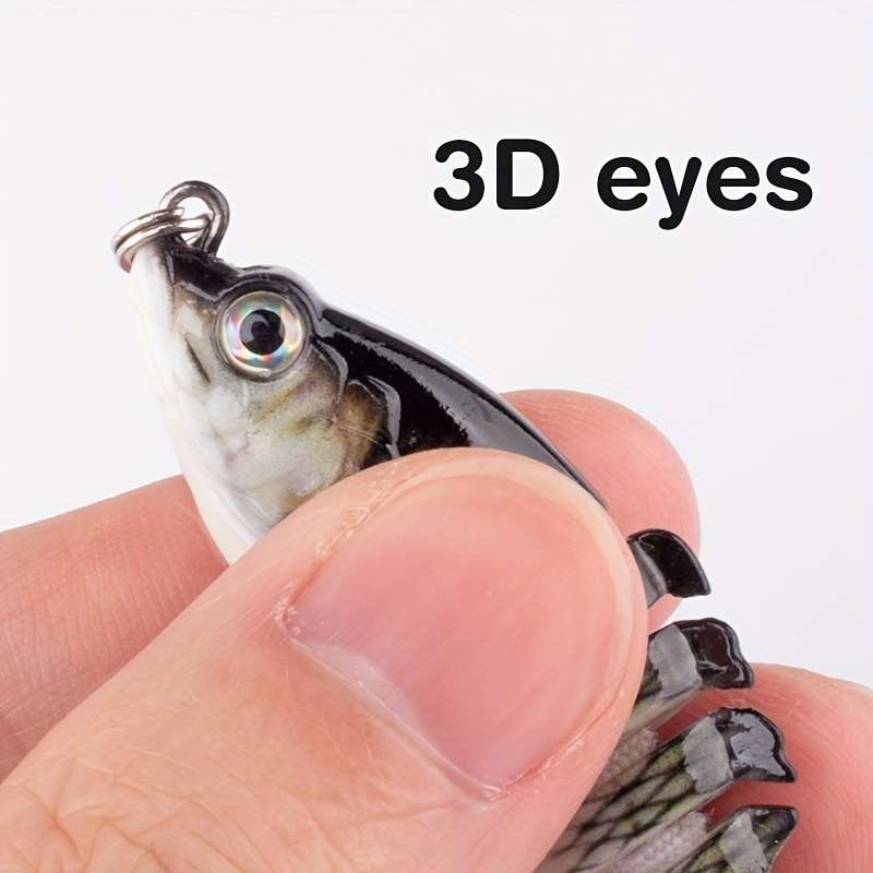 1pc Mini Multi-segment Bionic Hard Bait 5.99cm 5g Artificial Swimbait