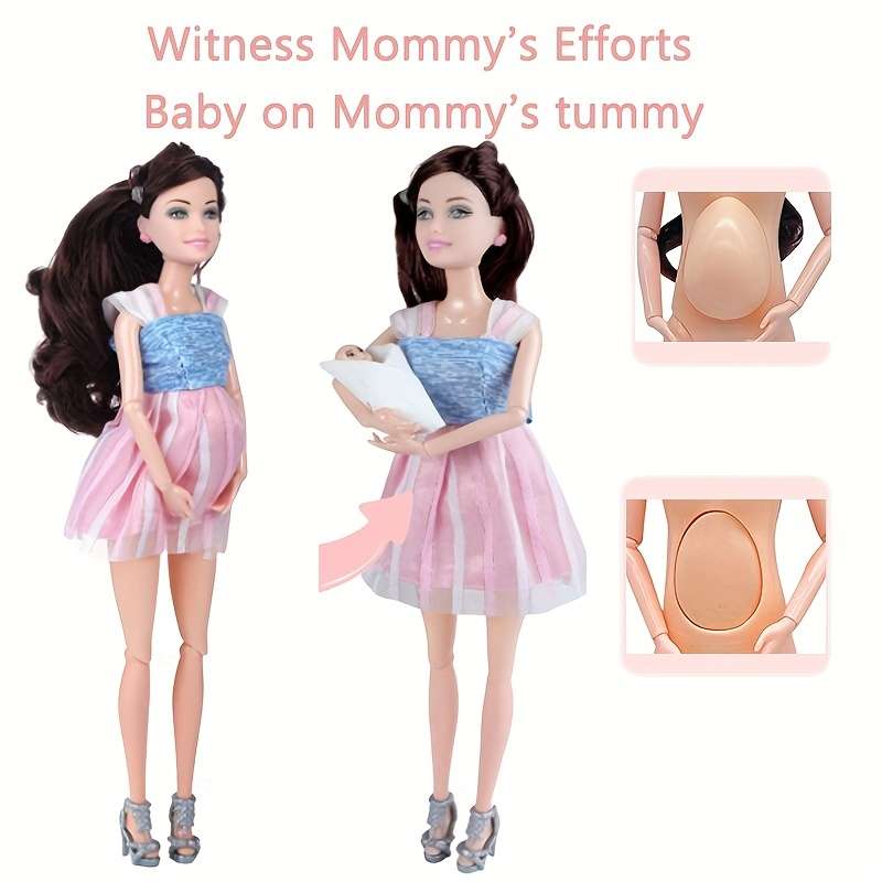 Toy Dolls color 4 maternity dresses  no doll