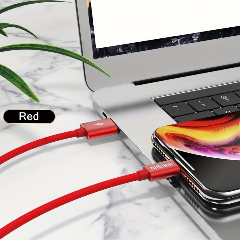 1pc Fast Charging Cable USB Data Synchronization Cable For 100cm IPhone 14 13 12 11 Pro Max SE