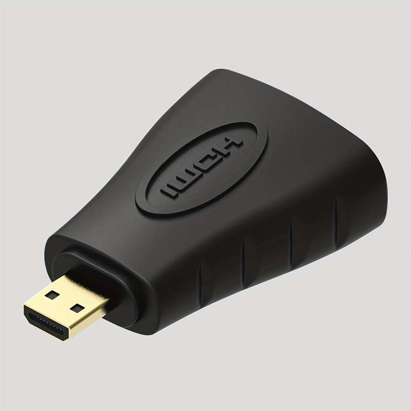 1pc Micro USB Male to Micro HDTV Female Adapter Converter Gold Plated Glossy Surface Uncharg